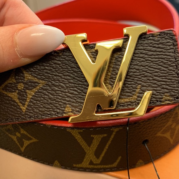 New in box reversible Louis Vuitton monogram belt - Picture 2 of 6